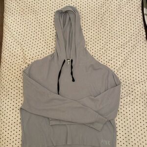 Lightweight, thermal, hooded sweatshirt by pink